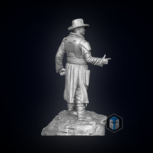 Boba Fett Figurine - Pose 5 - 3D Print Files - Galactic Armory