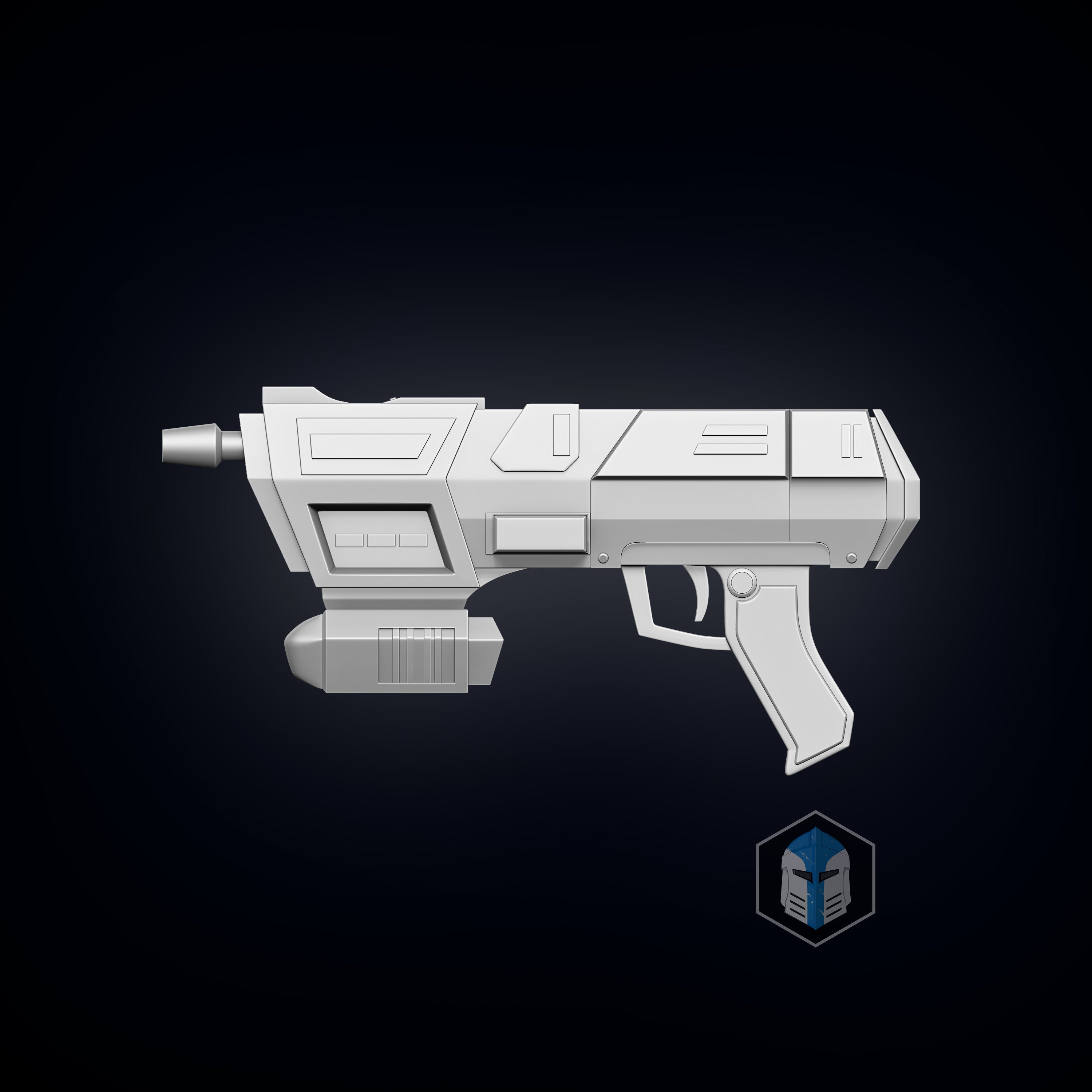 DC-17M Animated Republic Commando Blaster - 3D Print Files - Galactic Armory