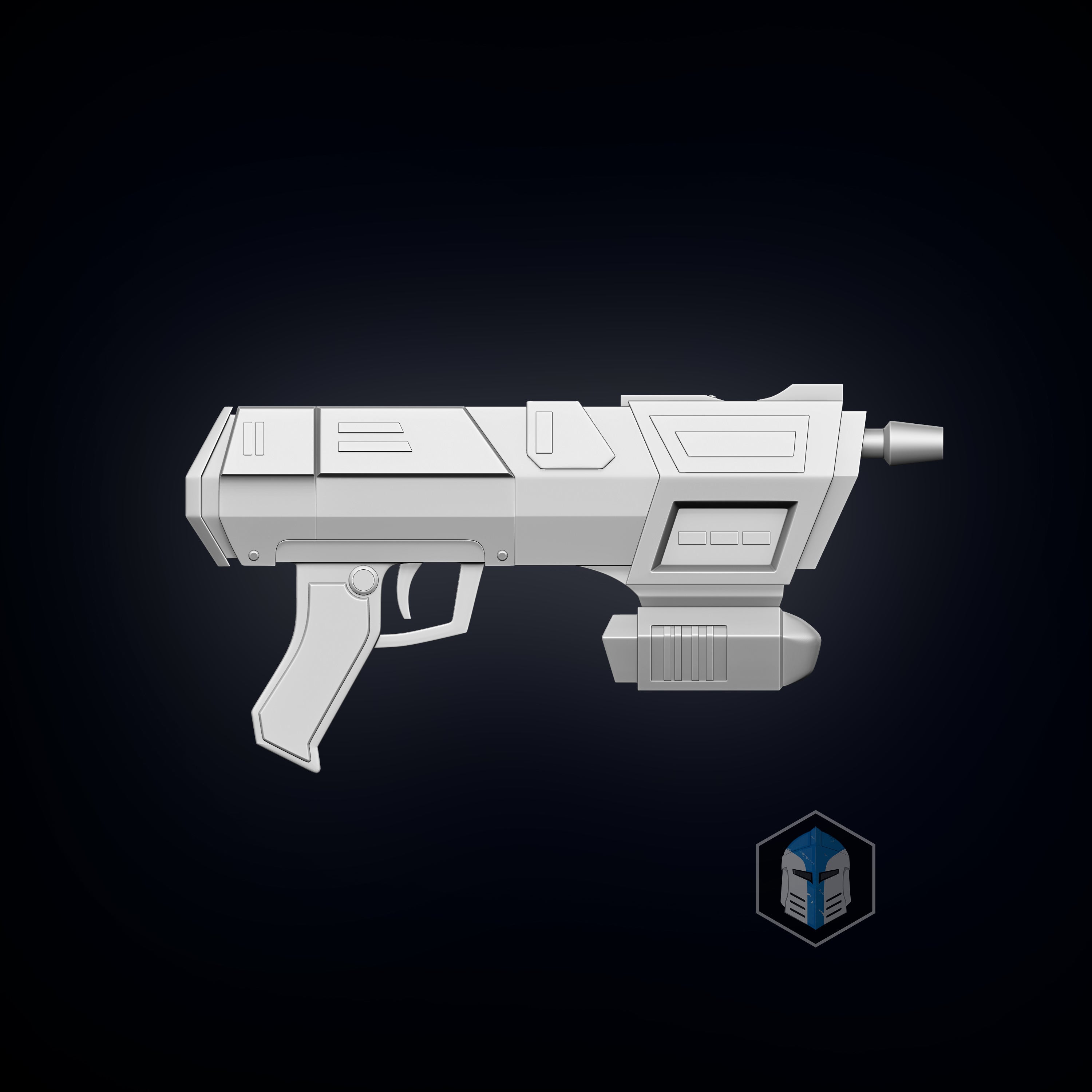 DC-17M Animated Republic Commando Blaster - 3D Print Files - Galactic Armory