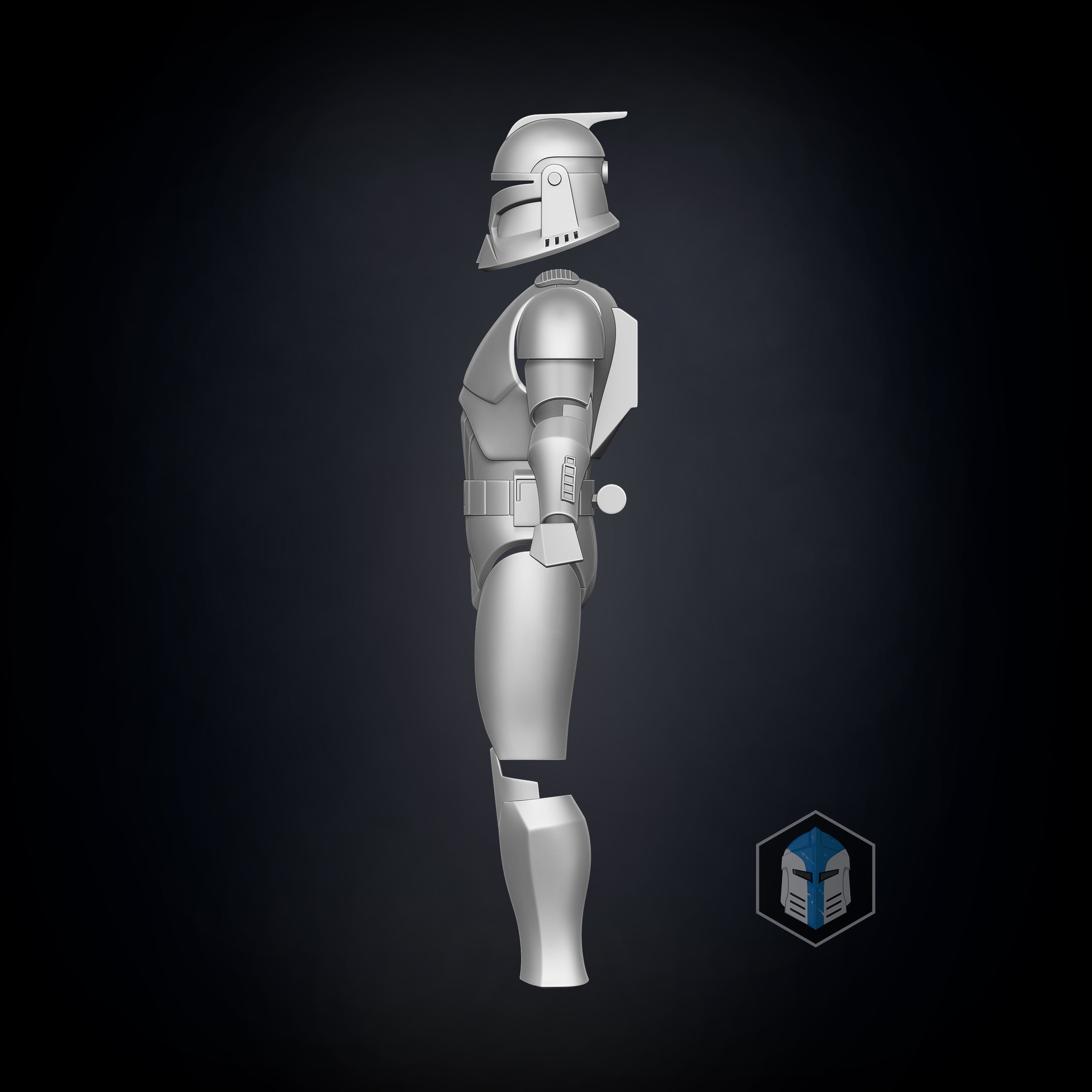 Phase 1 Animated Clone Trooper Armor - 3D Print Files - Galactic Armory