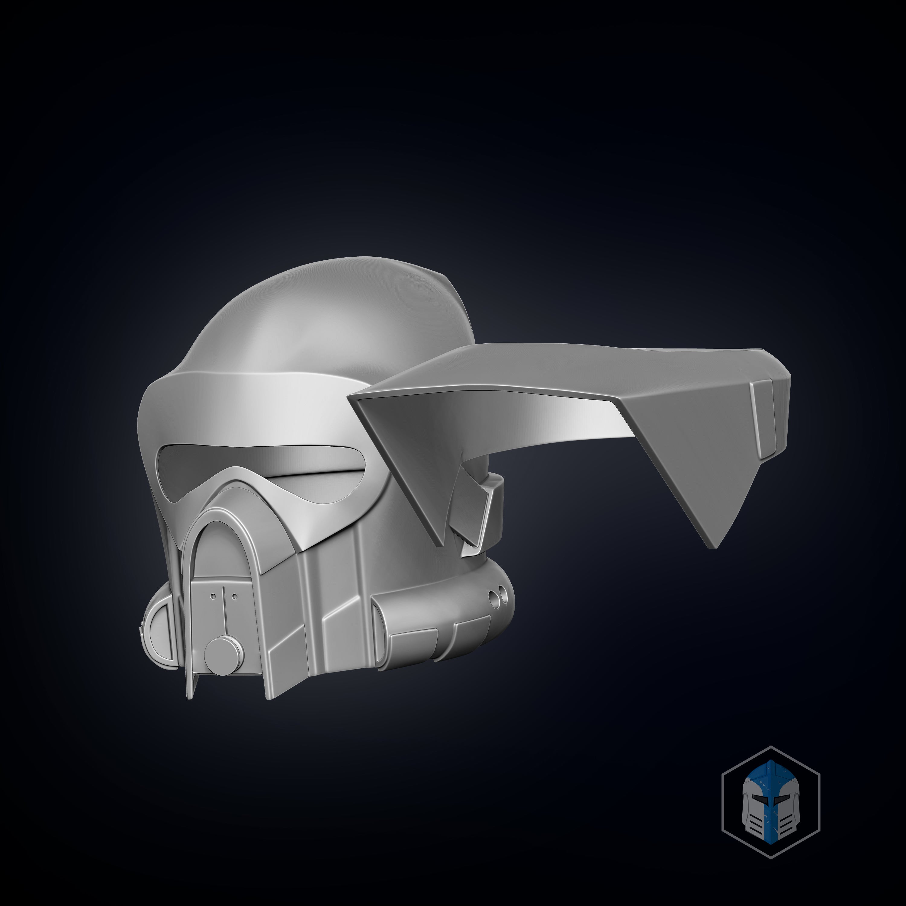 ARF Clone Trooper Helmet - 3D Print Files - Galactic Armory