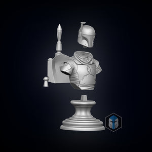 Boba Fett Bust - 3D Print Files - Galactic Armory