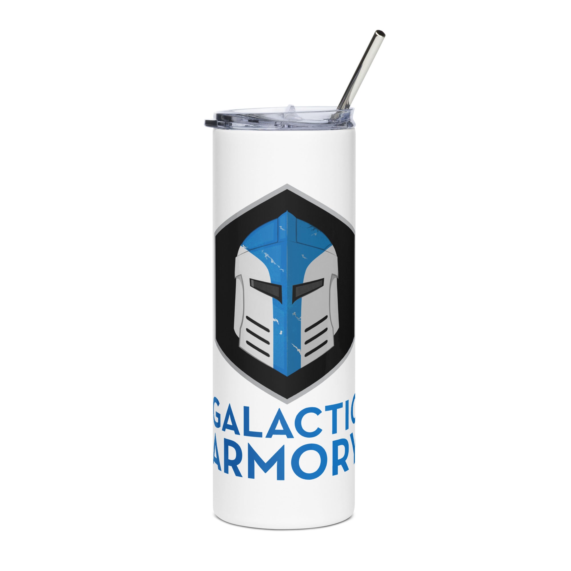 Stainless Steel Tumbler - Galactic Armory Logo