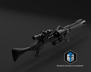DC-15LE Blaster Rifle - 3D Print Files - Galactic Armory