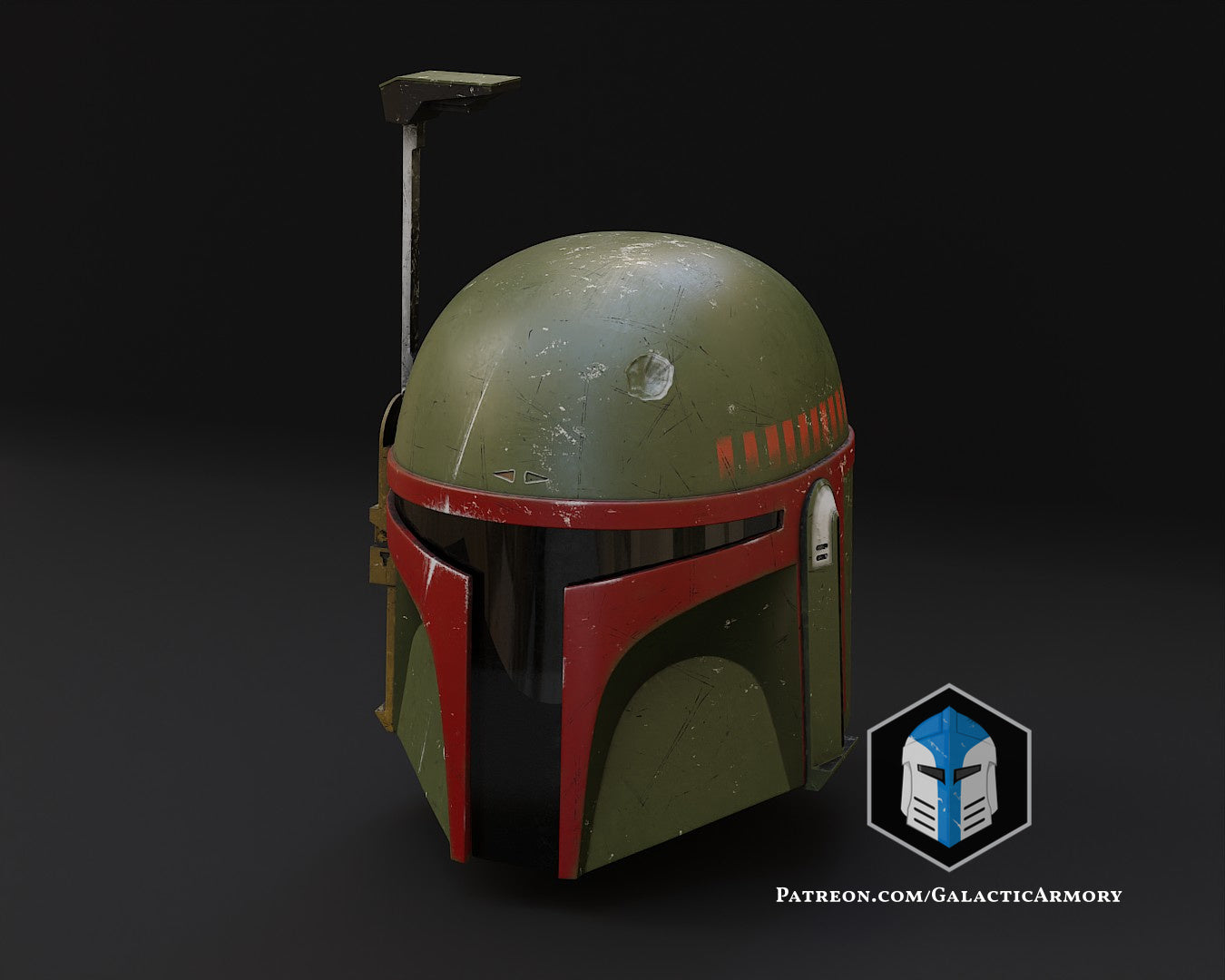 Boba Fett Helmet - 3D Print Files - Galactic Armory