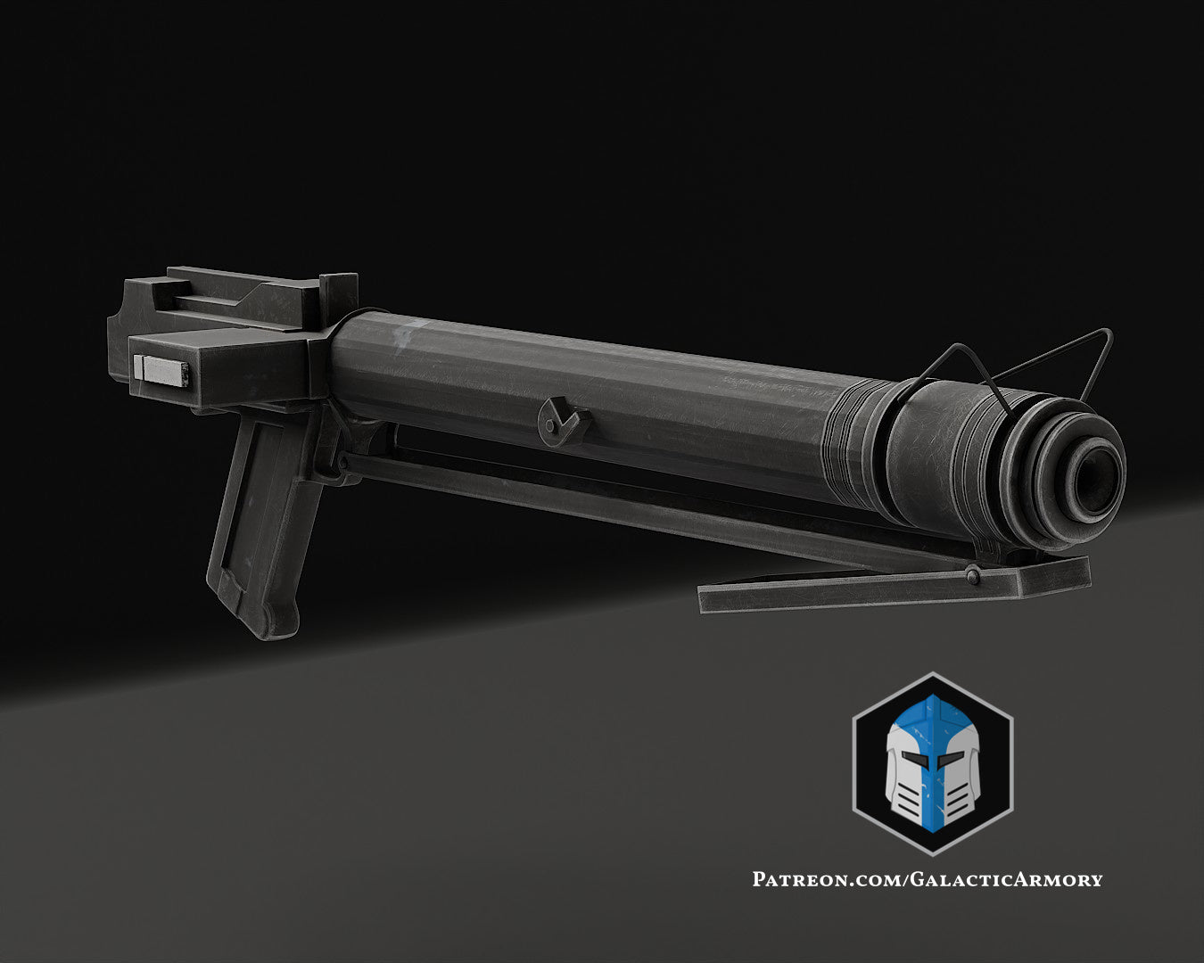 Animated DC-15S Blaster - 3D Print Files - Galactic Armory