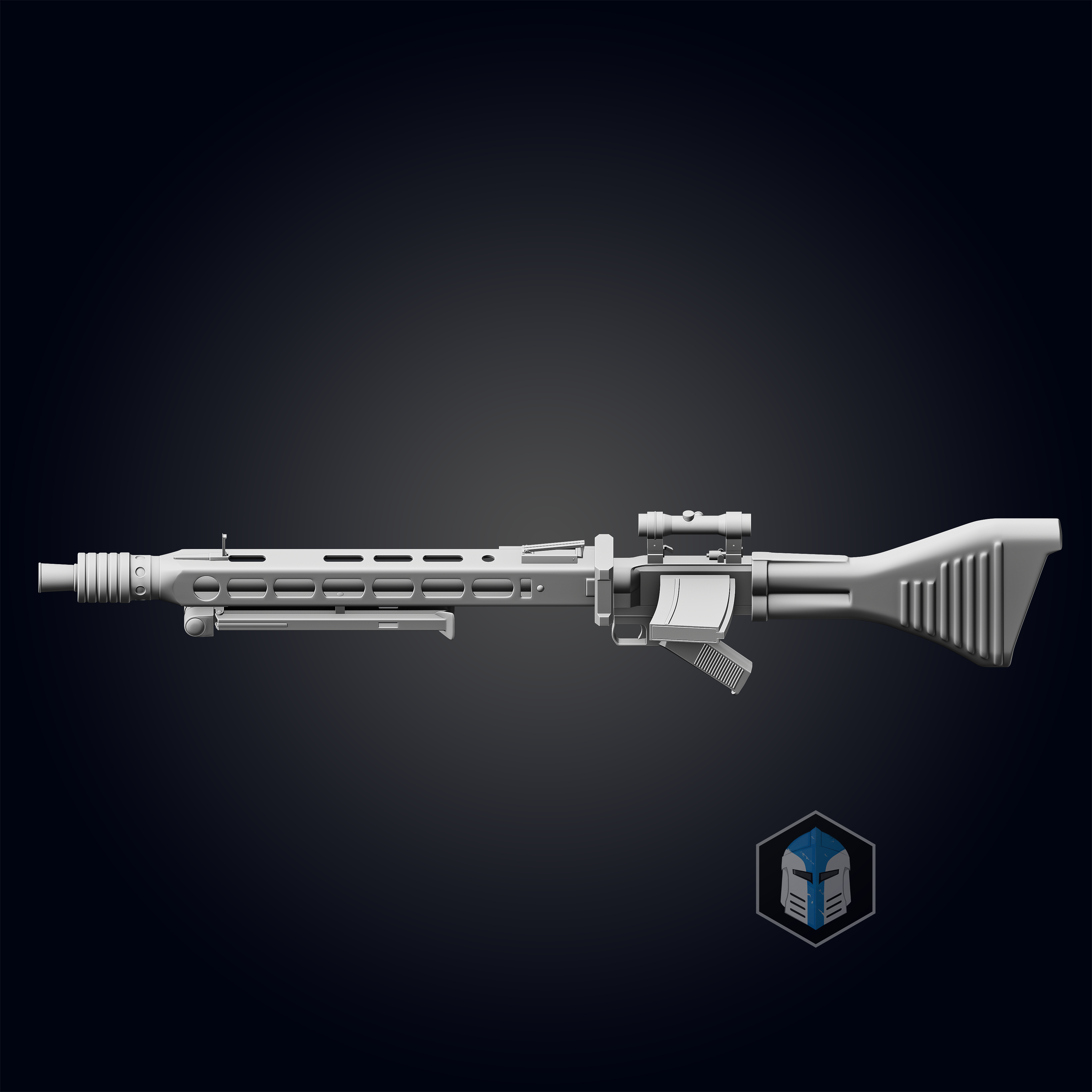 Valken-38x Blaster Rifle - 3D Print Files - Galactic Armory
